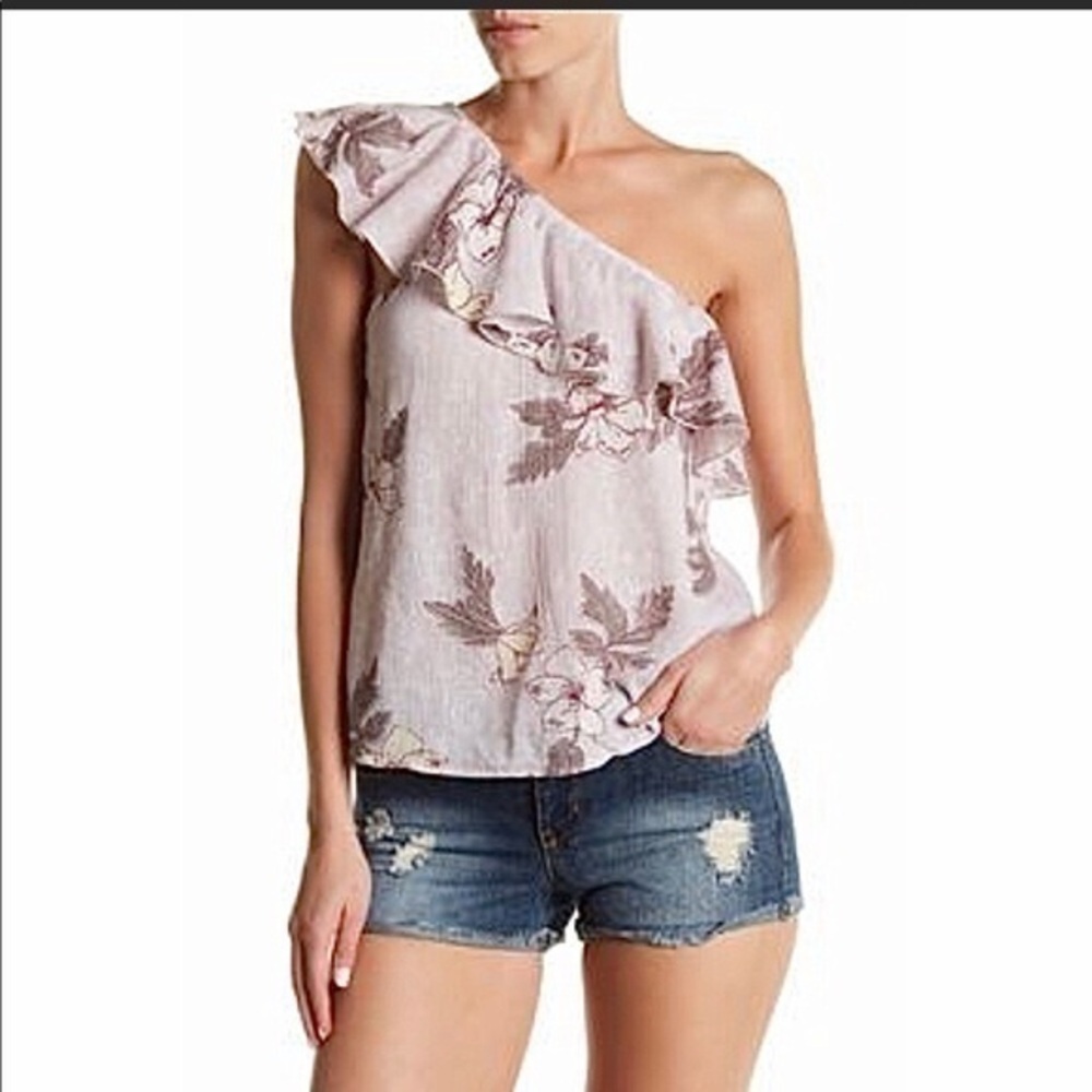 Melrose & Market one shoulder top - Picture 1 of 4